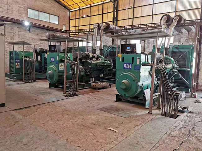 工廠二手發(fā)電機(jī)收購現(xiàn)場